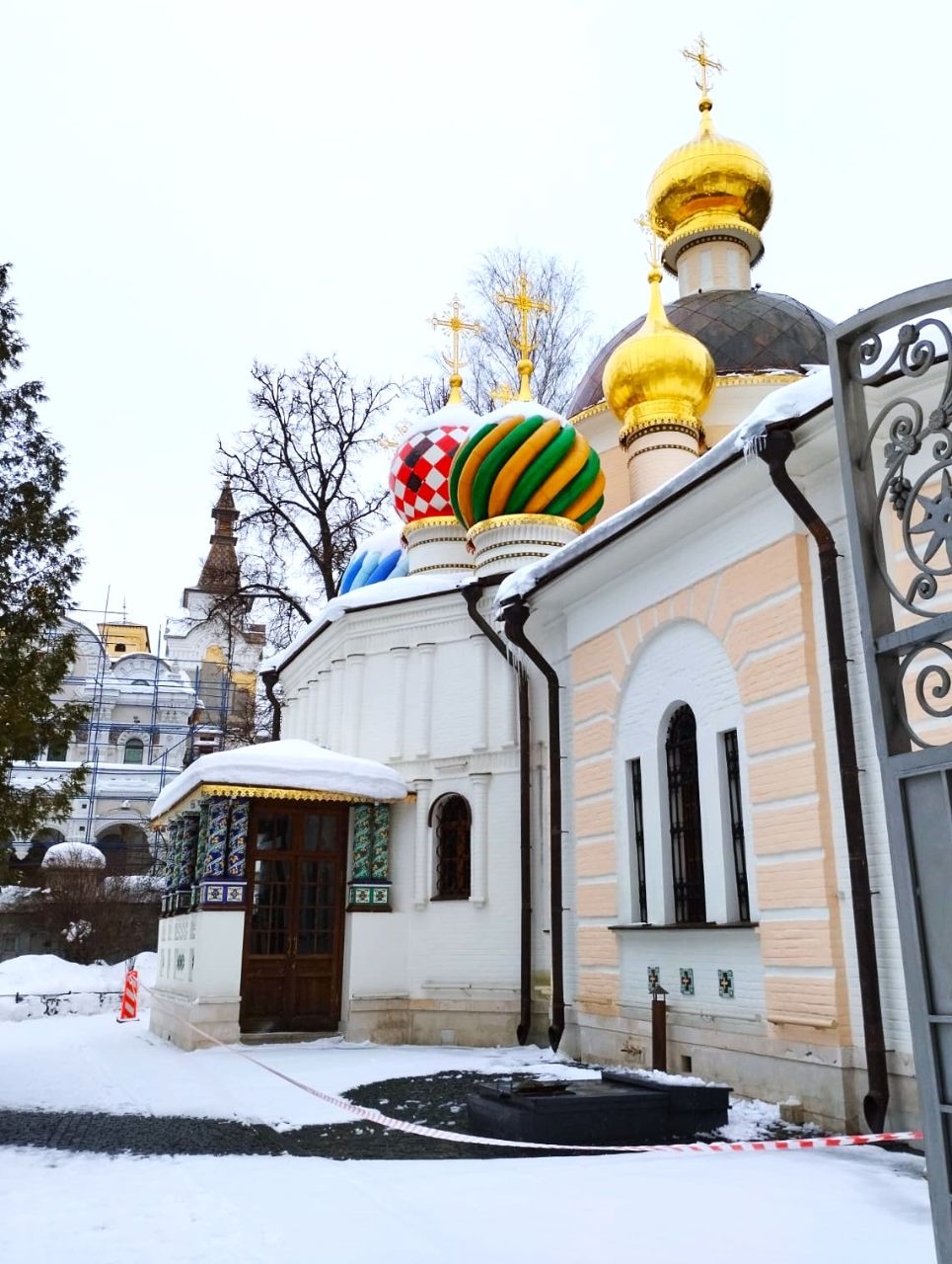 Храм Спасо-Преображения в Переделкино Москва, Россия