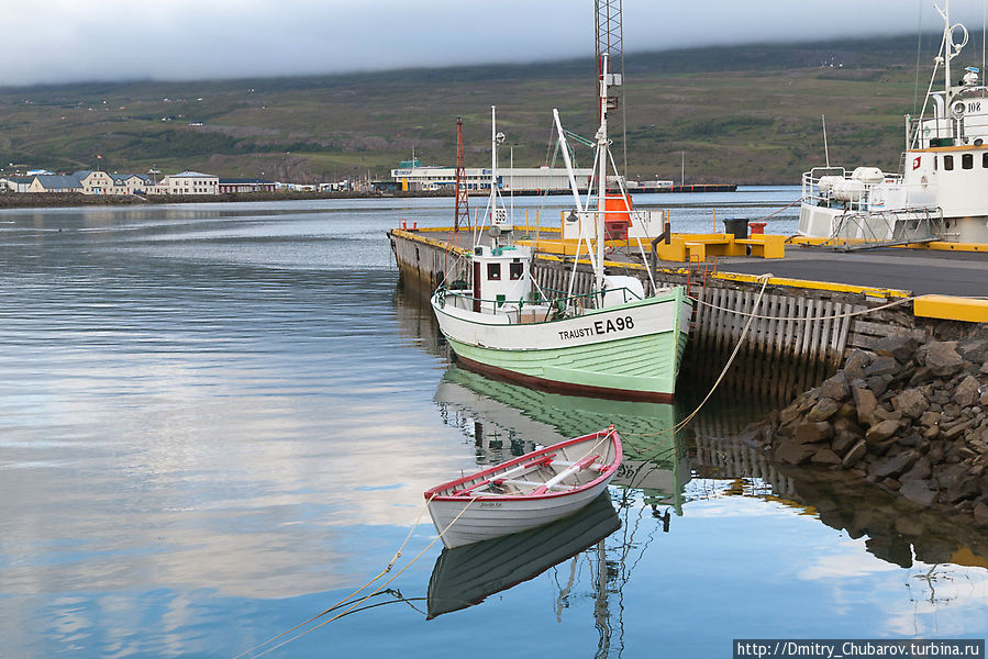 Этюд с лодками, Акурейри Исландия