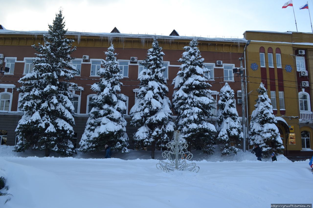 Энгельс в январе Энгельс, Россия