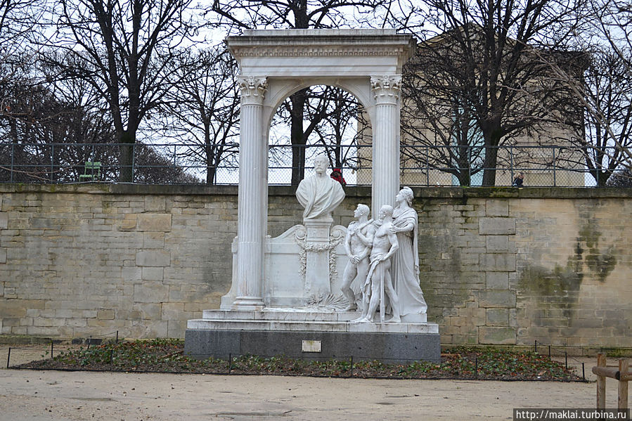 Памятник Пьеру Мари Вальдек-Руссо (Лоран Оноре Маркест). Париж, Франция