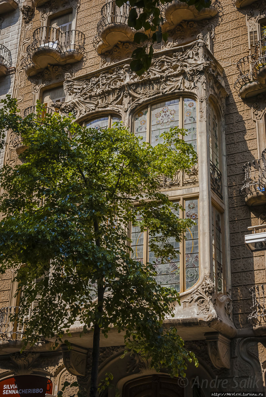 Интересный район в Барселоне Барселона, Испания