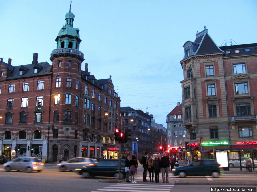 Техническая остановка – проникаясь настроением Копенгаген, Дания