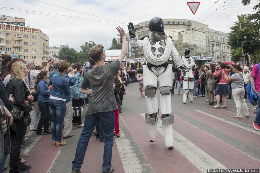 Парад уличных театров в Воронеже Воронеж, Россия