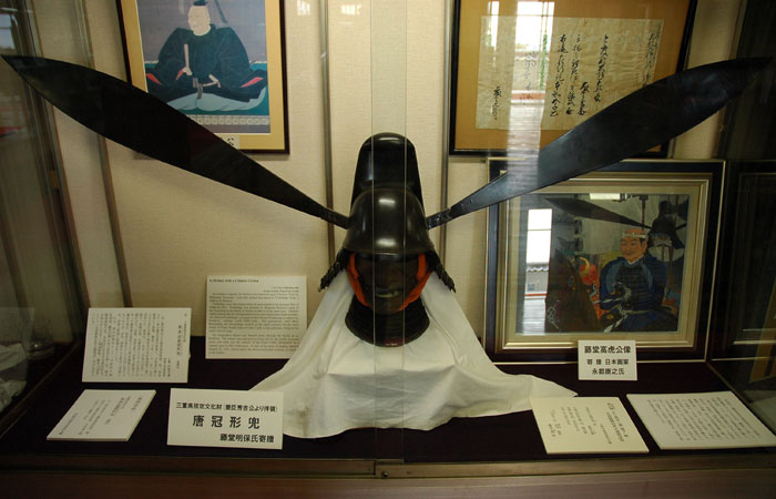 Шлем Тодо Такаторы, подаренный ему сюзереном, Тоётоми Хидэёси. Ига, Япония