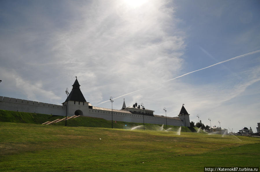 Кремль, где гармонично соседствуют две религии Казань, Россия