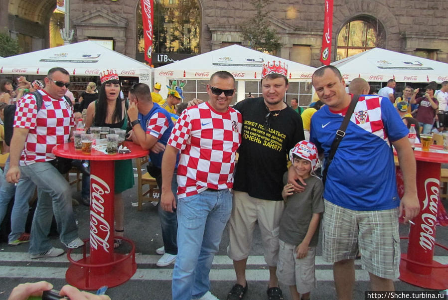 вот и хорваты... Киев, Украина
