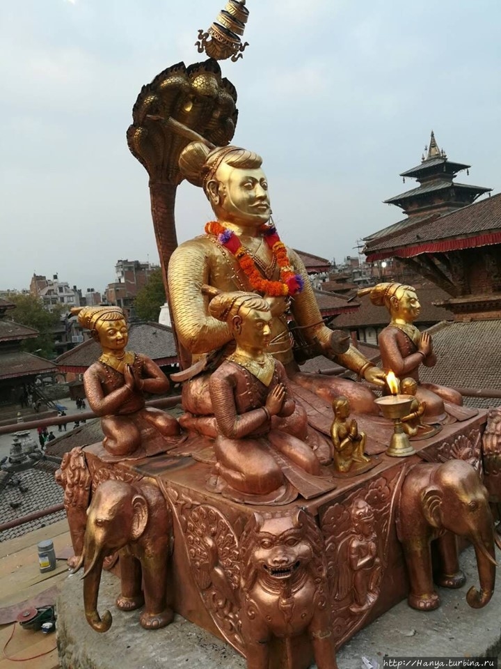 Колонна Пратап Маллы. Из интернета Катманду, Непал