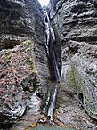 Водопад в Чегемском ущелье