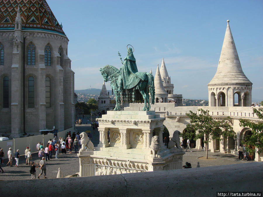 Памятник покровителю венгров Будапешт, Венгрия