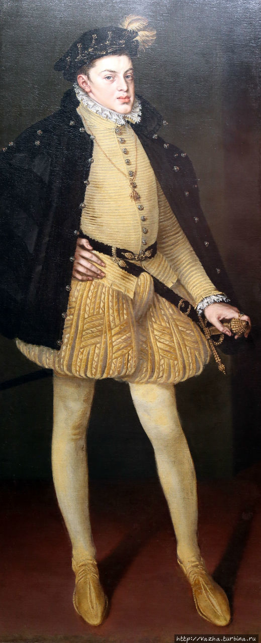 Алонсо Санчес Коэло. Дон Карлос,наследник Испанского короля Филиппа второго Вена, Австрия