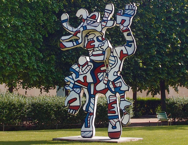 Скульптура Жана Дюбюффе в