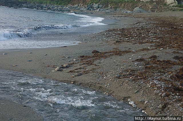 Место   слияния    моря   и   речки. Анна (река), Россия