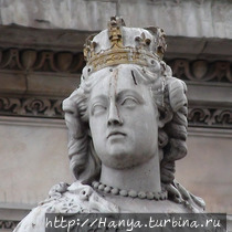 Памятник Королеве Анне около Собора Святого Павла в Лондоне. Фото из интернете Лондон, Великобритания