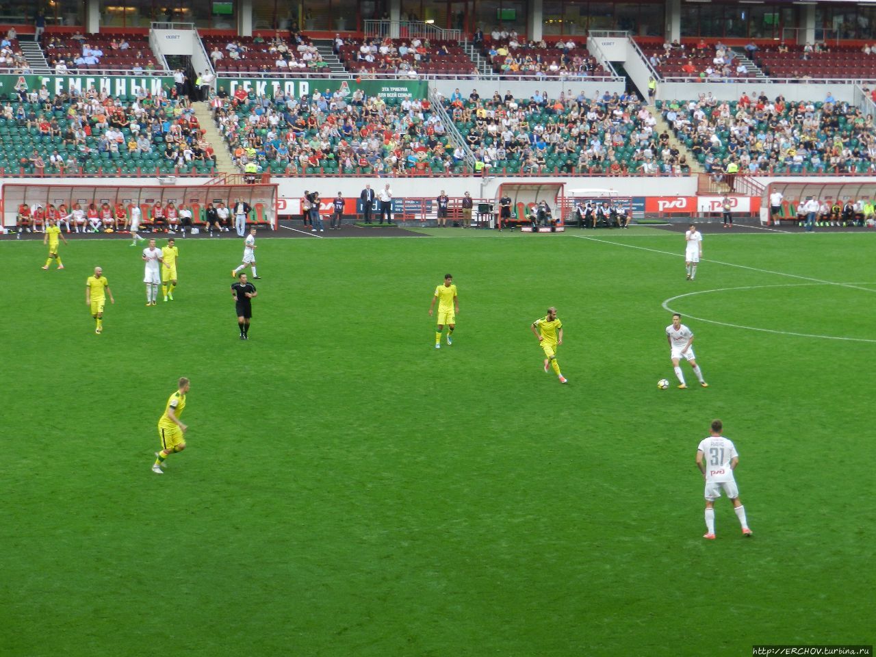 Локомотив 1 : 0 Анжи Москва (город - регион), Россия