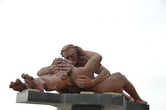 Скульптура Поцелуй в Лиме, парк Амор