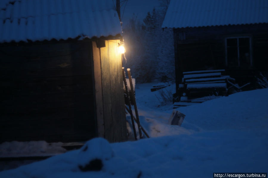 Новый год за Северным полярным кругом Мурманская область, Россия