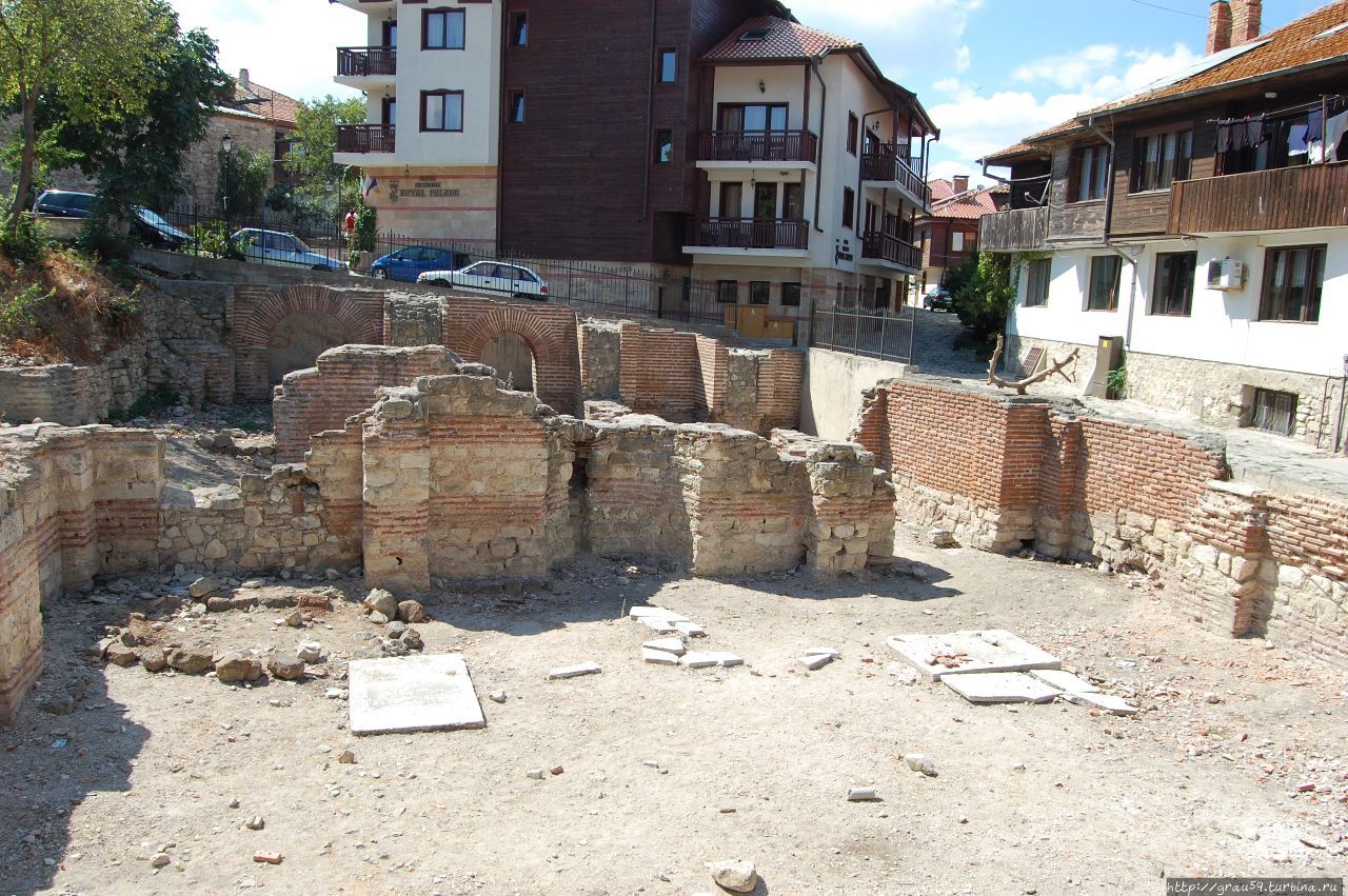 Ранневизантийские термы Несебр, Болгария