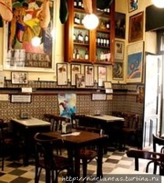 Интерьер ресторана Севилья, Испания