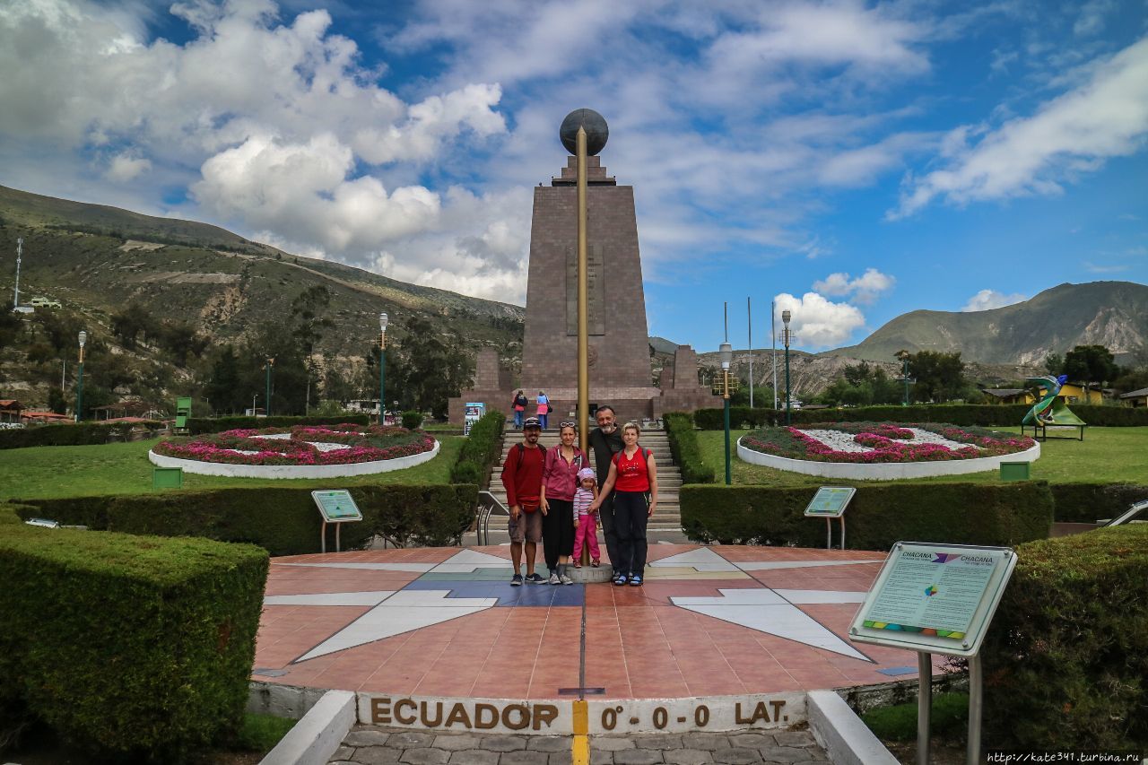 Эквадор с трехлеткой. Часть 2. Середина мира Кито, Эквадор