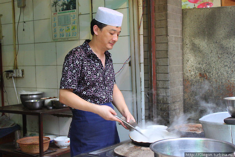Только халяльная еда Сиань, Китай