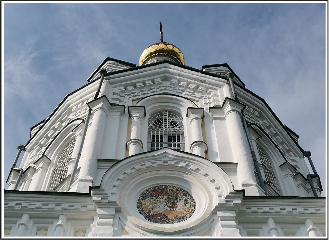 Георгиевская (тихвинская) церковь в Ванилово Поселок имени Цюрупы, Россия