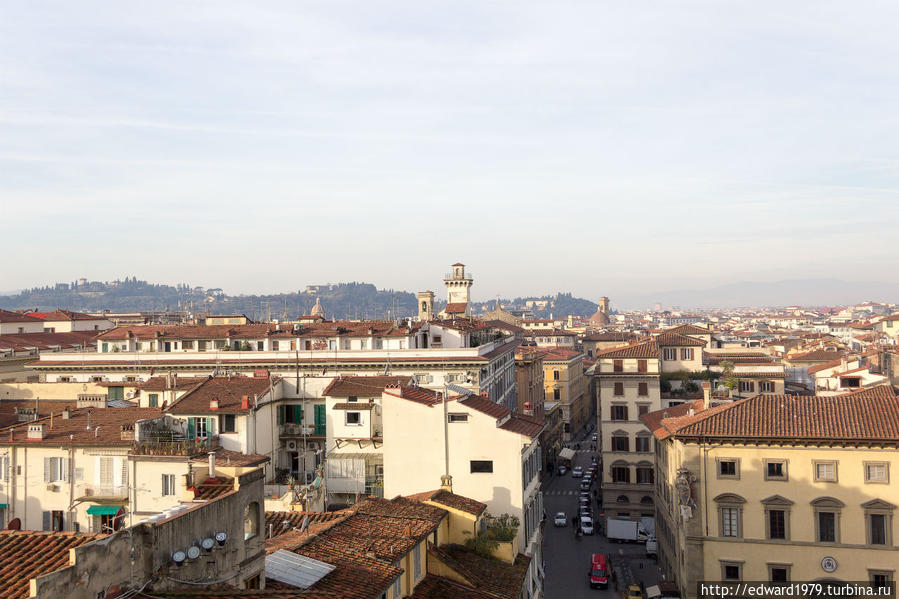 Флоренция с высоты колокольни Джотто Флоренция, Италия