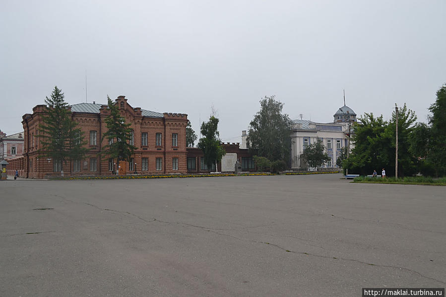 Минусинск площадь ленина