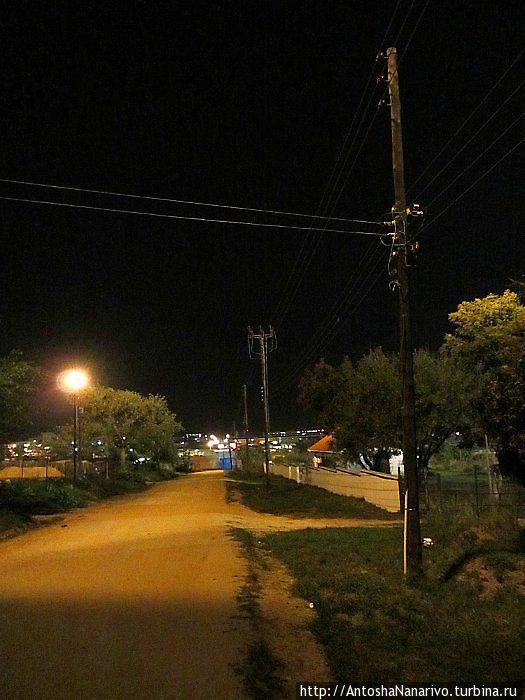 Ночная дорога Манзини, Свазиленд