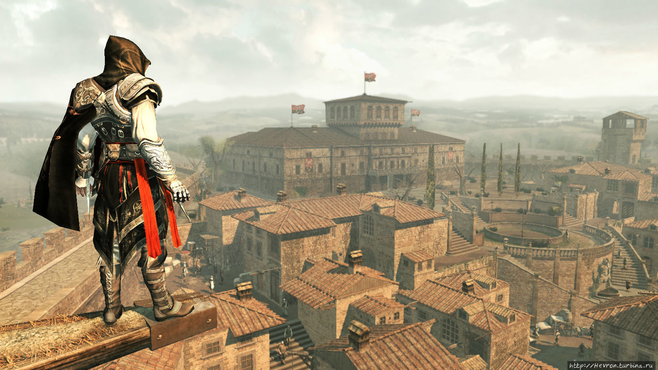 Скриншот из игры Монтериджони, Италия