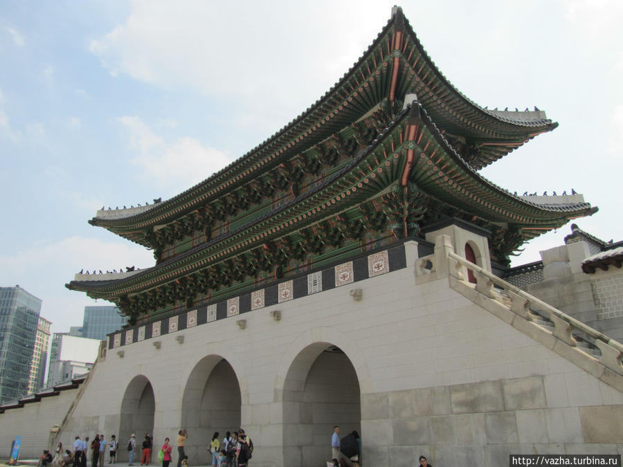 Дворец Кёнбоккун. Сеул, Республика Корея