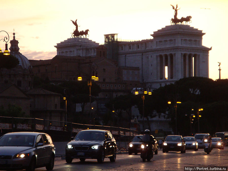 Рим. От сумерек к ночи Рим, Италия