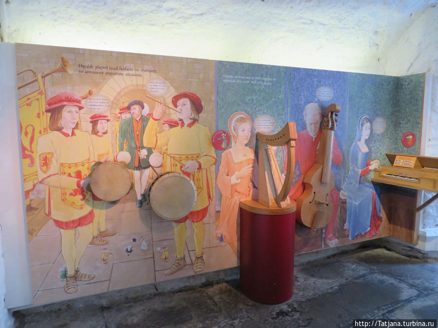 Средневековая  сказка для детей  в  замке Стерлинг Стерлинг, Великобритания