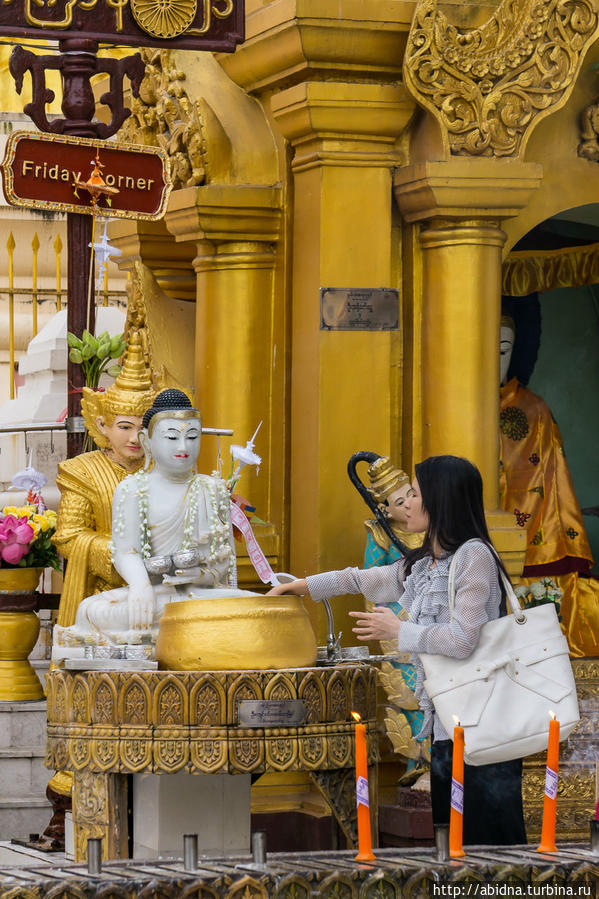 Золотая пагода Шведагон Янгон, Мьянма