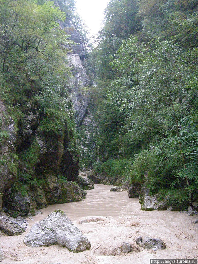 Толминское ущелье — земля живой воды Толмин, Словения