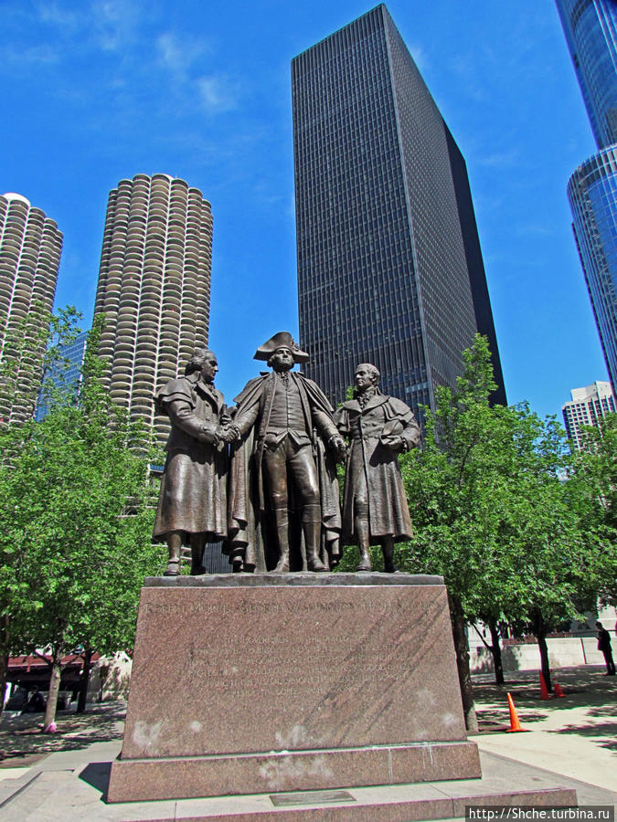 Washington-Morris-Salomon Monumen Чикаго, CША