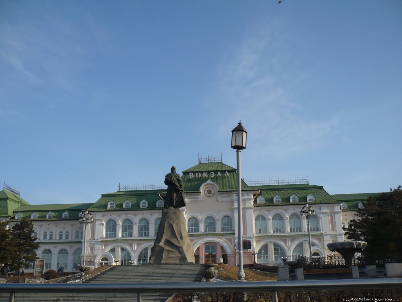 Железнодорожный вокзал Хабаровск, Россия