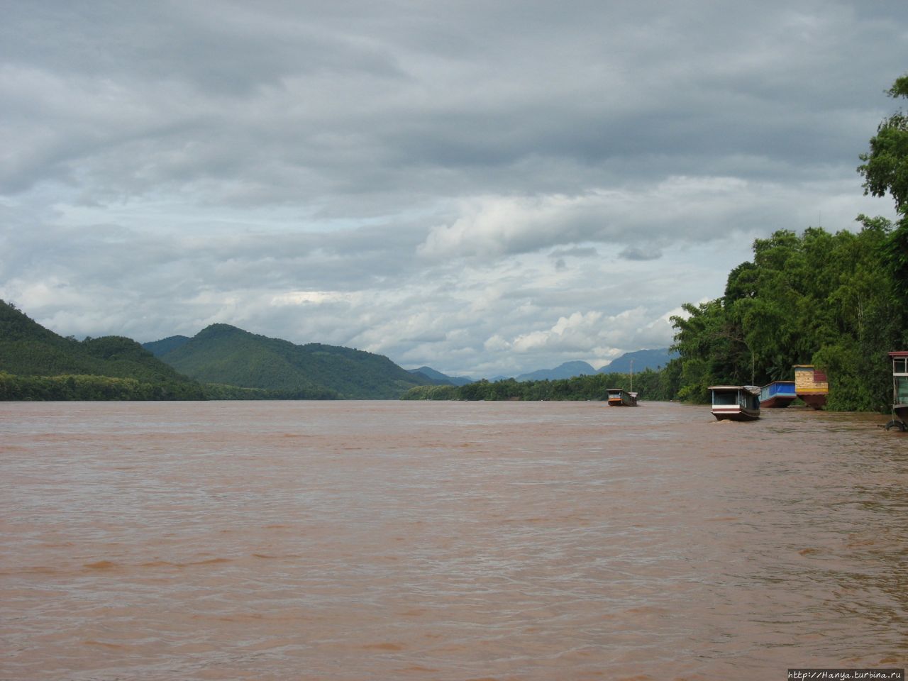 Вид на реку Меконг