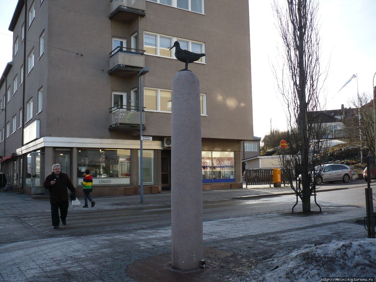 Памятник чайке Ханко, Финляндия