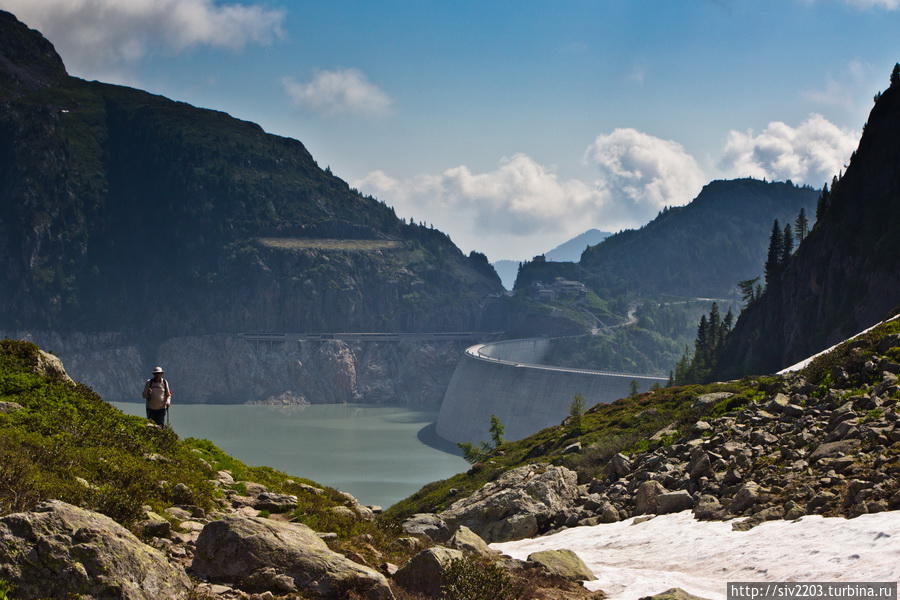 M&M — Треккинг к озеру Lac d'Emosson и к тропе Динозавров Шамони, Франция