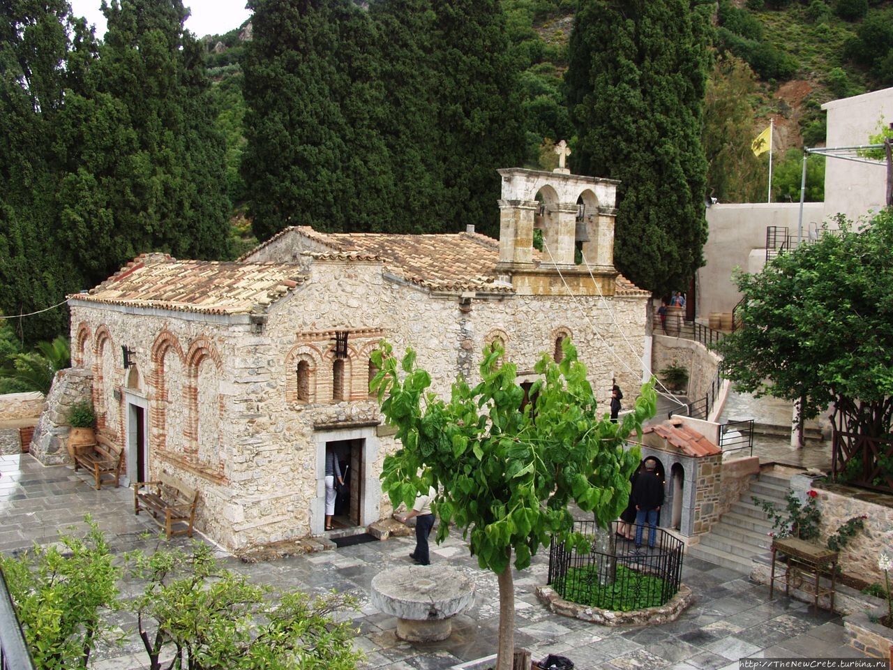Монастырь Кера Кардиотиса на острове Крит Кера, Греция