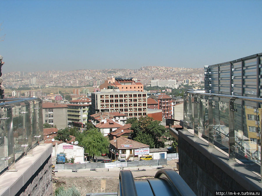 Вид на город Анкара, Турция