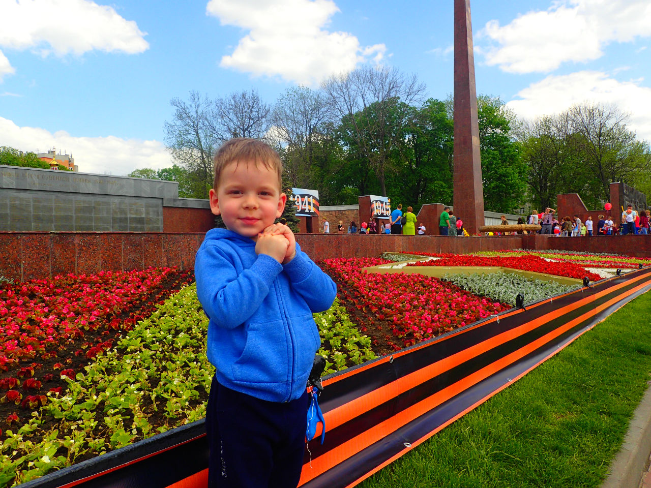 День Победы в моём городе Липецк, Россия