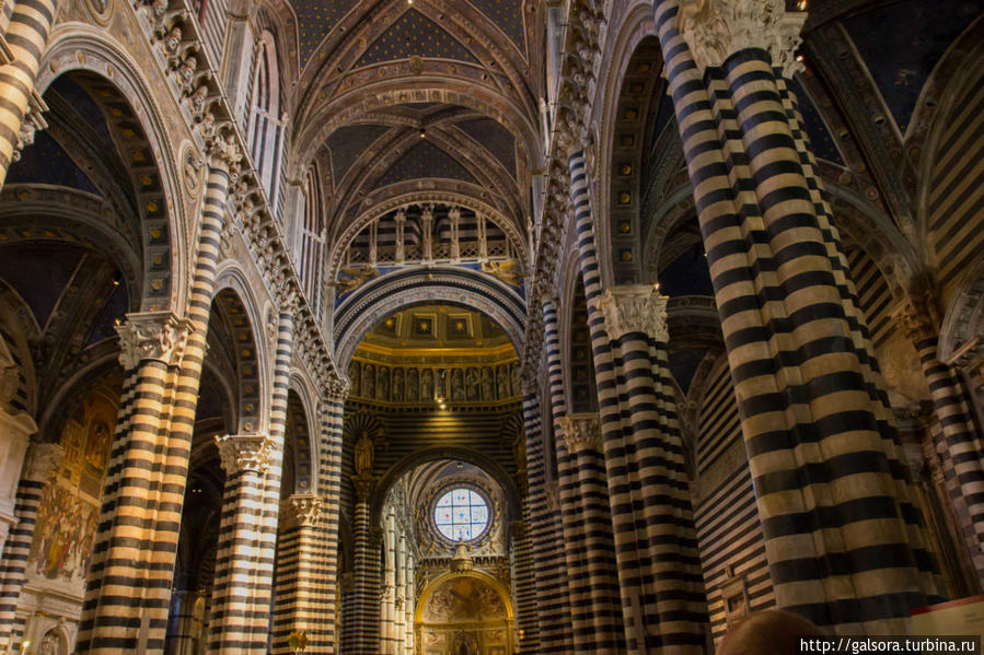 Кафедральный собор  Duomo di Siena Сиена, Италия