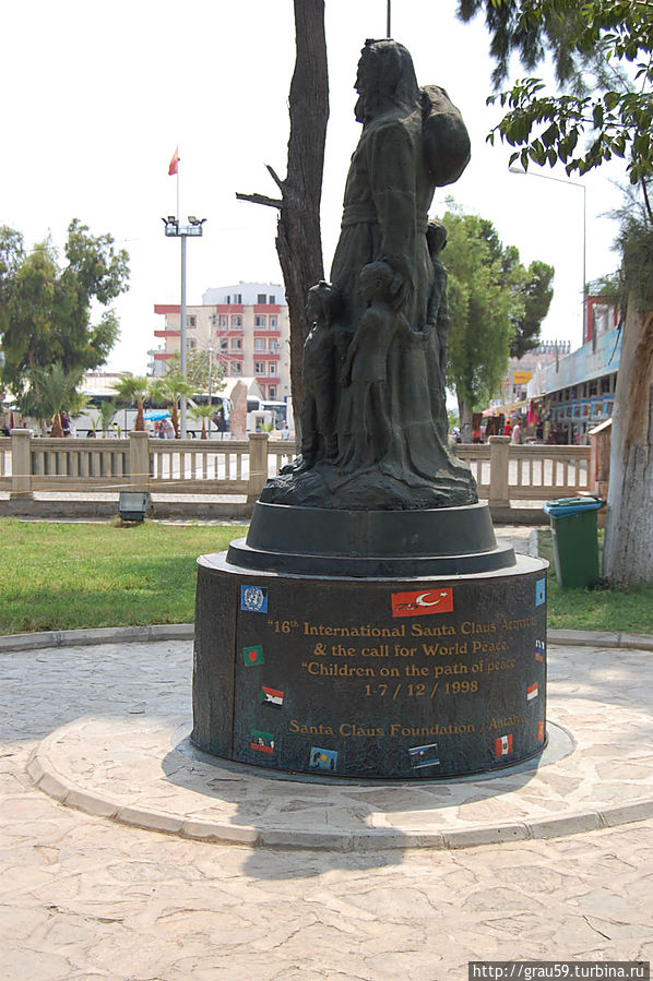 Памятник Святому Николаю Демре, Турция