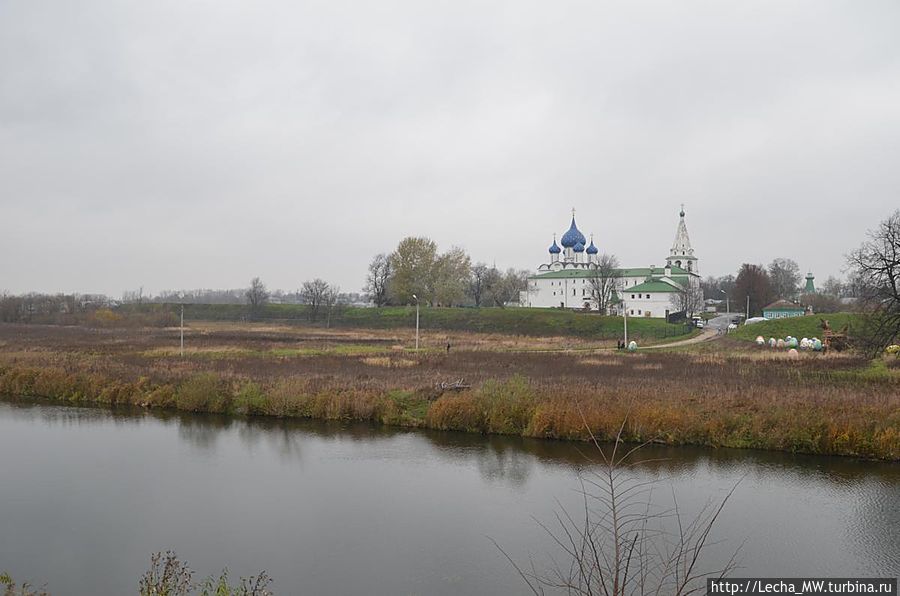 Вид на Кремль с Пушкарской Суздаль, Россия