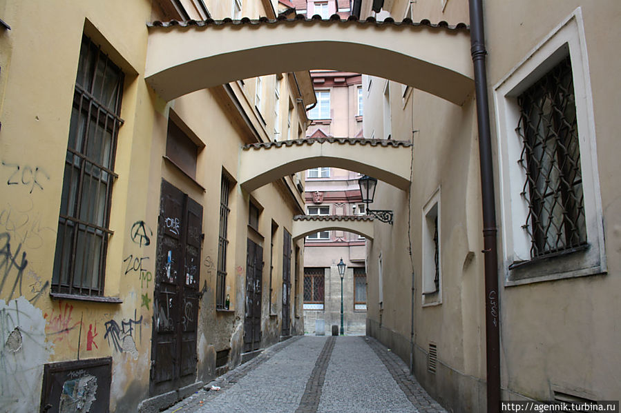 Средневековые улочки Прага, Чехия