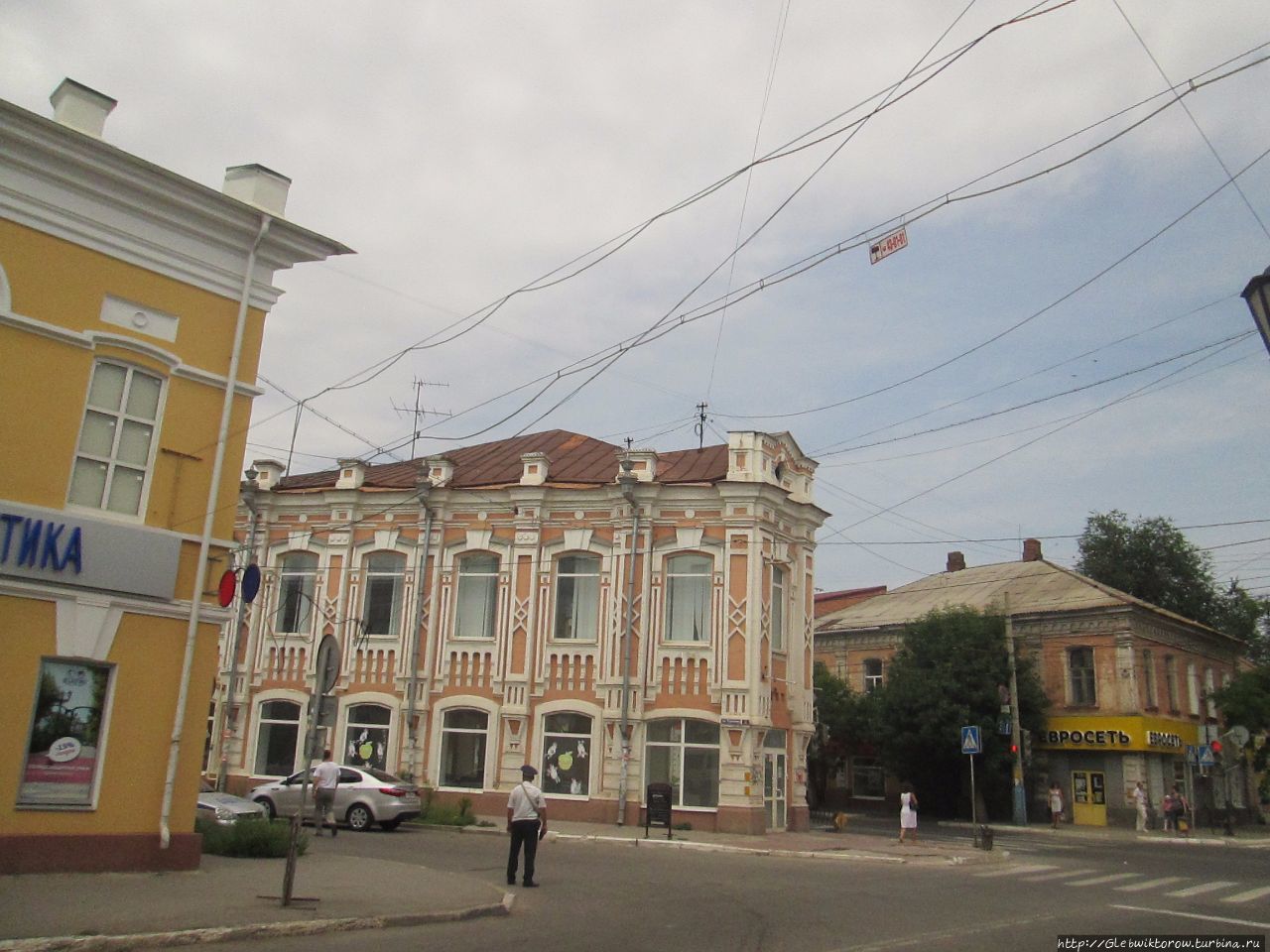 Прогулка по кварталам вокруг Кремля Астрахань, Россия