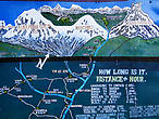 Чомронг находится на высоте вроде небольшой — всего 1950 метров. дальше предстояло достичь деревни  Синуа на высоте 2370 м, потом заночевать в Бамбу (2190 м), а оттуда через Дован (2505 м) дойти до Хималаи (2900 м).