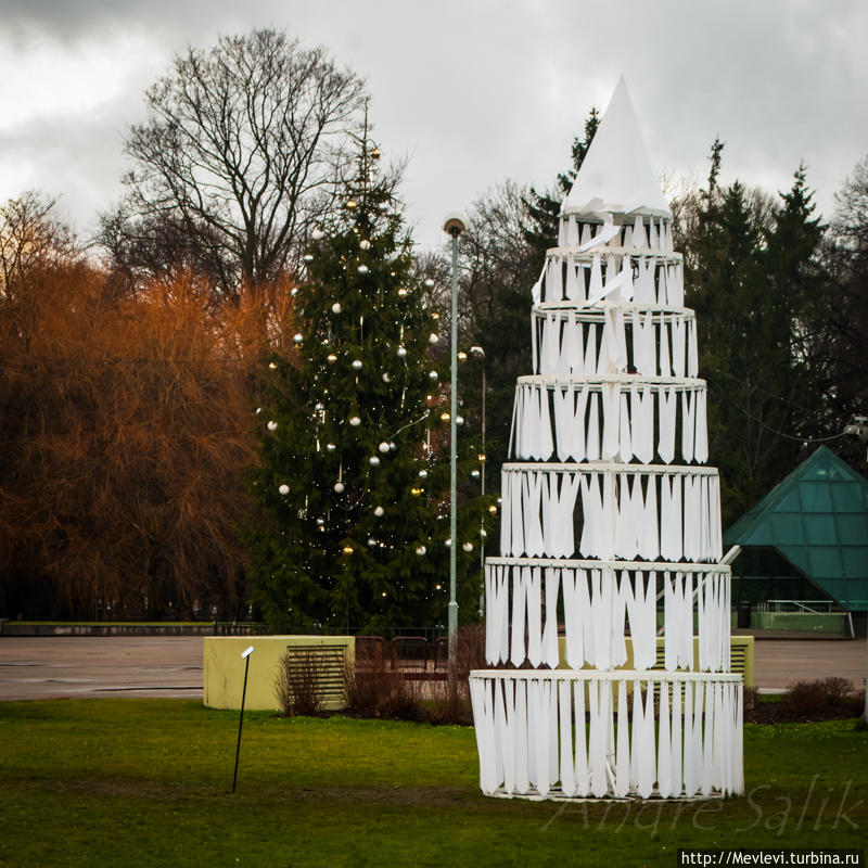 Путь рождествеских елок 2013 Рига, Латвия