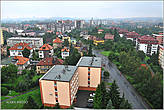 А эта непривычная Прага — пригороды — снята из окошка нашего отеля...
*